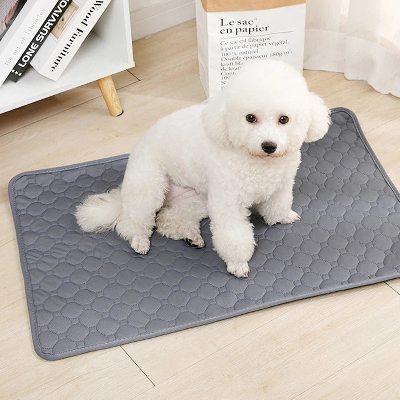 Dog Urine Pads Washable Reusable Anti Slip Pet Pee Pad Puppy Training Pad Pet Bed Urine Mat for Car Seat Cover Pet Supplies