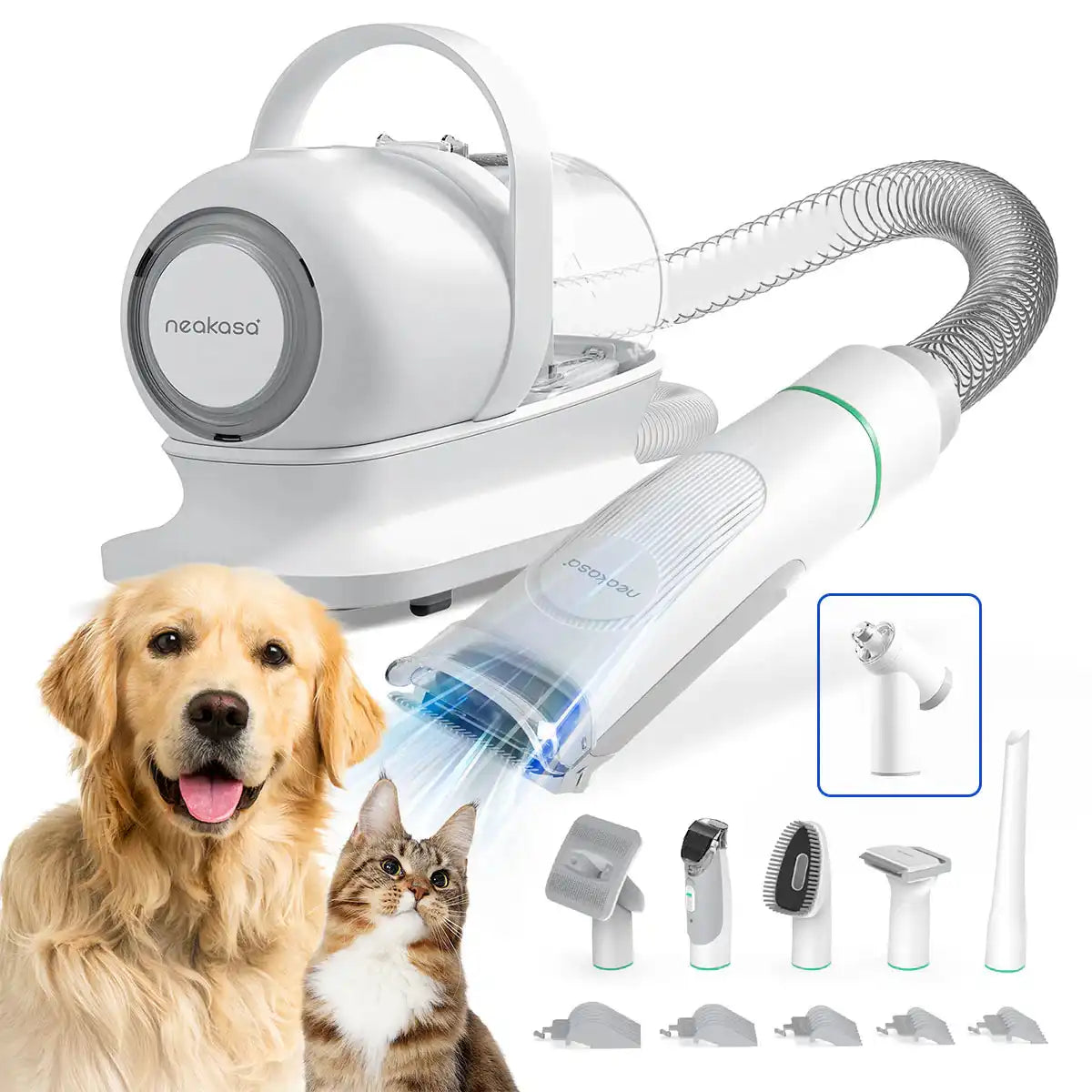 Neakasa P1 Pro 5-in-1 Pet Grooming Vacuum for Dogs Cats